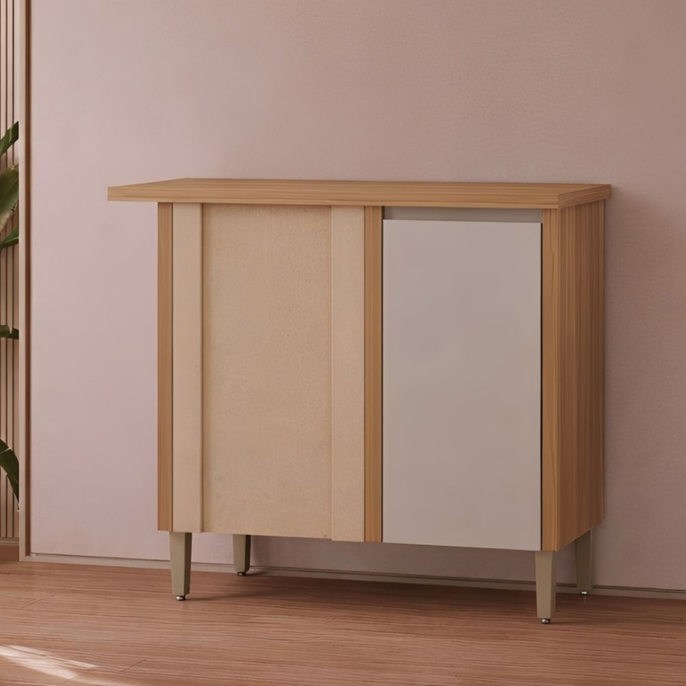 Balcão de Cozinha 93 cm 1 Porta com Tampo Linea Brasil Allure